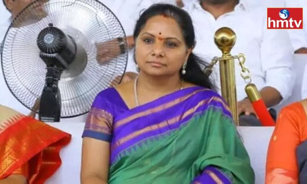 TRS MLC K Kavitha Tests Positive For COVID