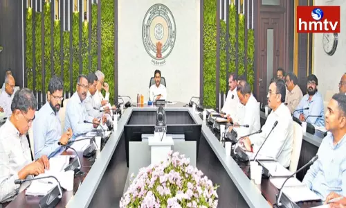 CM Jagan Review of School Education Department
