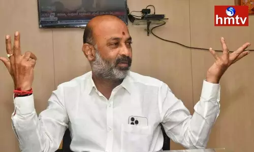 Bandi Sanjay React On Etela Rajender Suspend