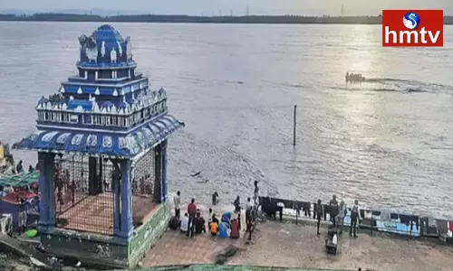 Godavari Flood Continues at Bhadrachalam | TS News