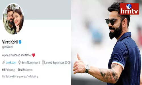Virat Kohli has 50 Million Followers on Twitter | Telugu News Virat Kohli has 50 Million Followers on Twitter | Telugu News