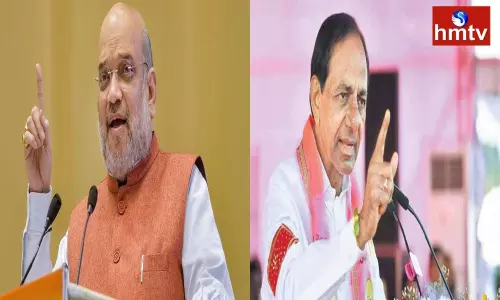 Amit Shah In Parade Ground Kcr At Ntr Stadium What Is Going To Happen On September 17