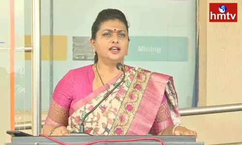 Minister RK Roja Sensational Comments on Chandrababu
