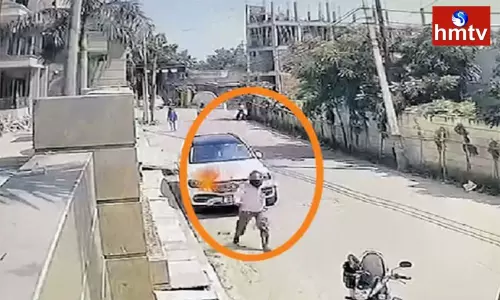 Labourer Sets Mercedes Car on Fire Because the car Owner did not pay him Money