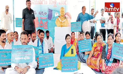 YS Sharmila Padayatra in Mahbubnagar