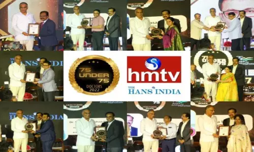 hmtv and The Hans India honored 75 doctors from across the country hmtv and The Hans India honored 75 doctors from across the country