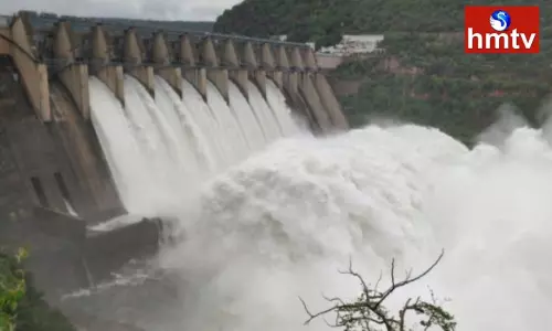 20 Gates Of Nagarjuna Sagar Project Lifted