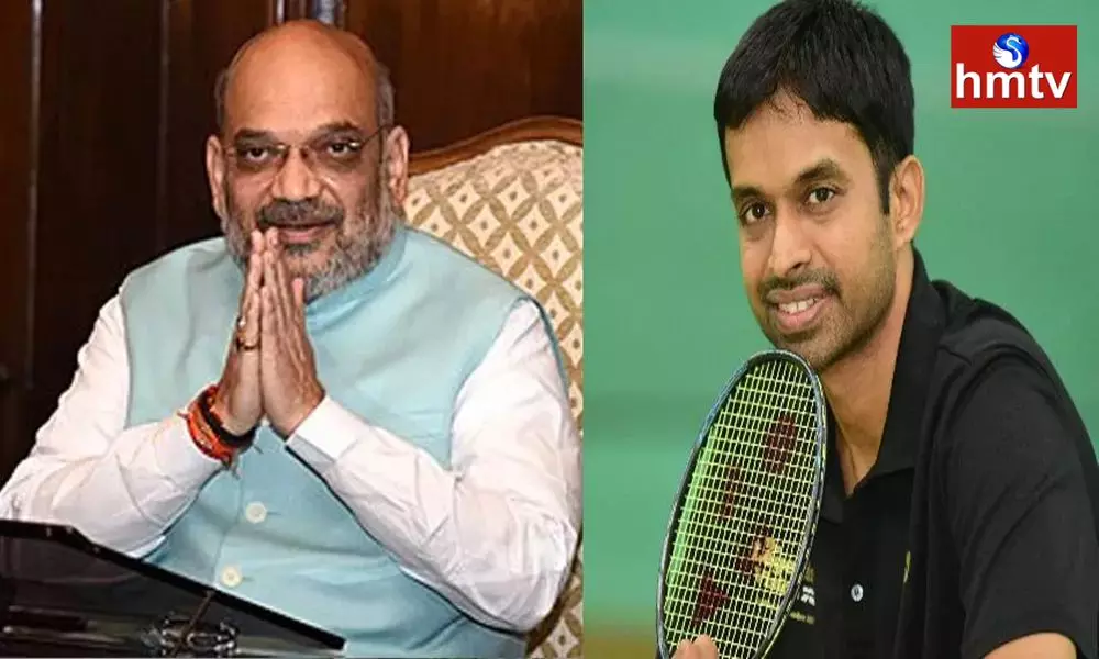 Pullela Gopichand Meet Amit Shah