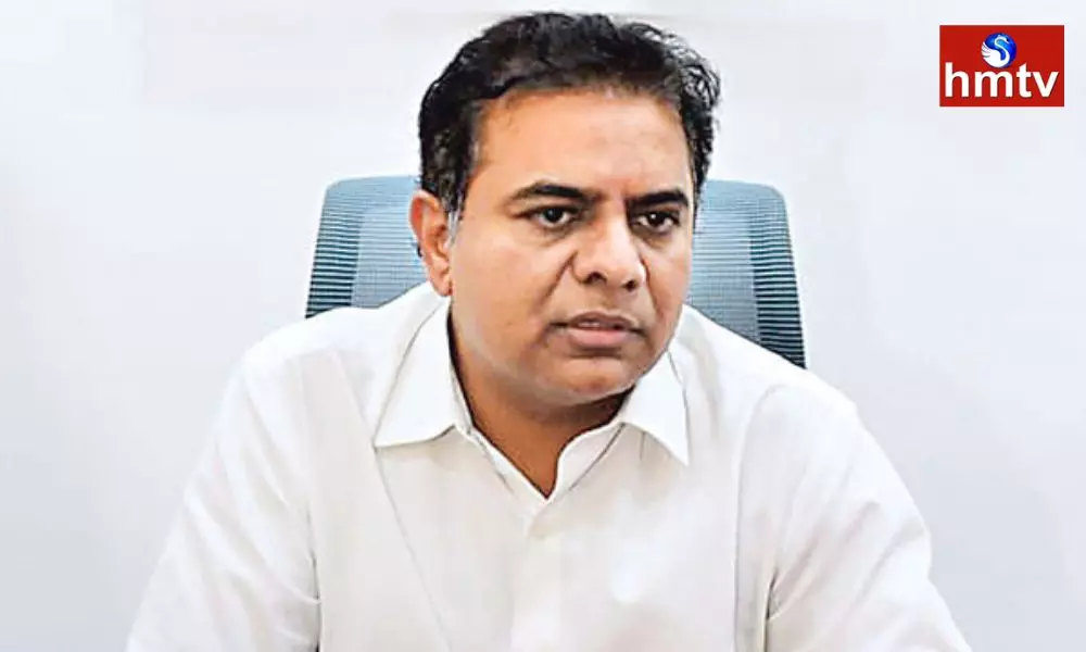 KTR Tweet Commenting on Amit Shah Visit to Hyderabad