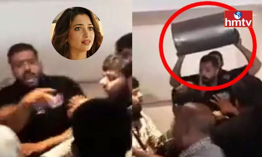 Thamanna Bouncers Attacked on Media Persons at Annapurna Studios