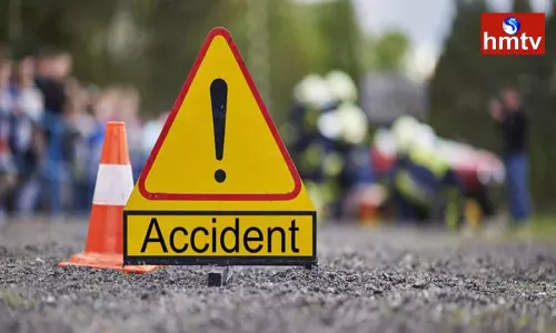 Road Accident on Chittoor Bangalore National Highway
