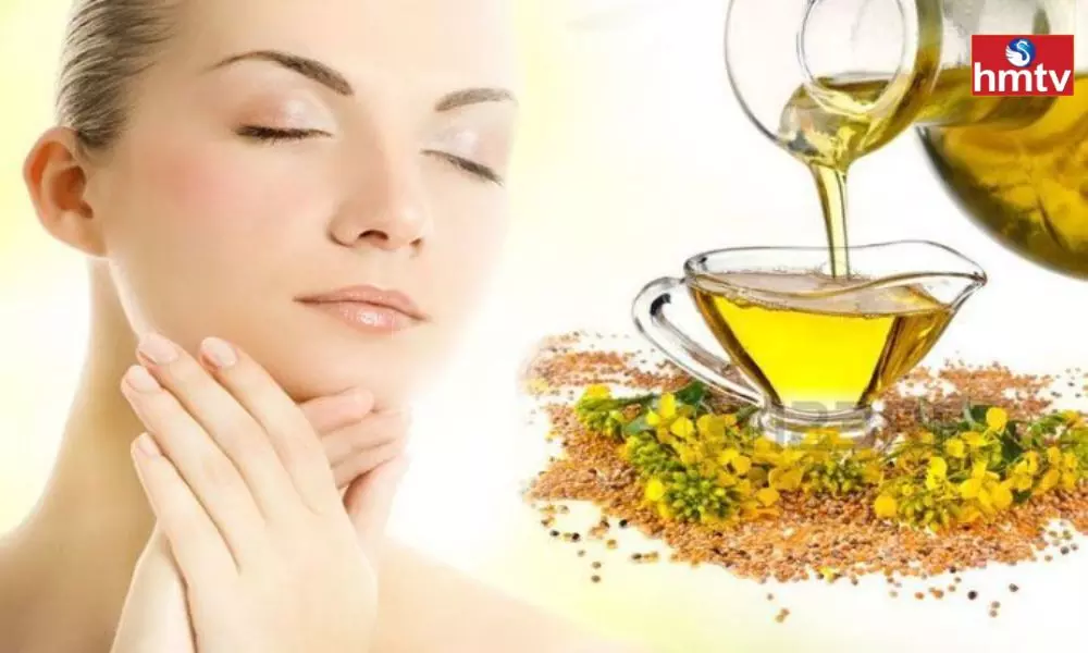 Mustard Oil Benefits Apply on the Face at Night Before Going to Bed for a Natural Glow