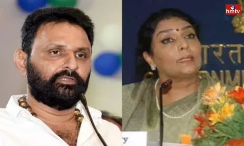 Renuka Chaudhary Gives Counter to Kodali Nani Renuka Chaudhary Gives Counter to Kodali Nani
