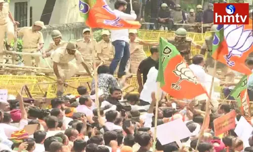 BJP Protest in Rajasthan | Telugu News BJP Protest in Rajasthan | Telugu News