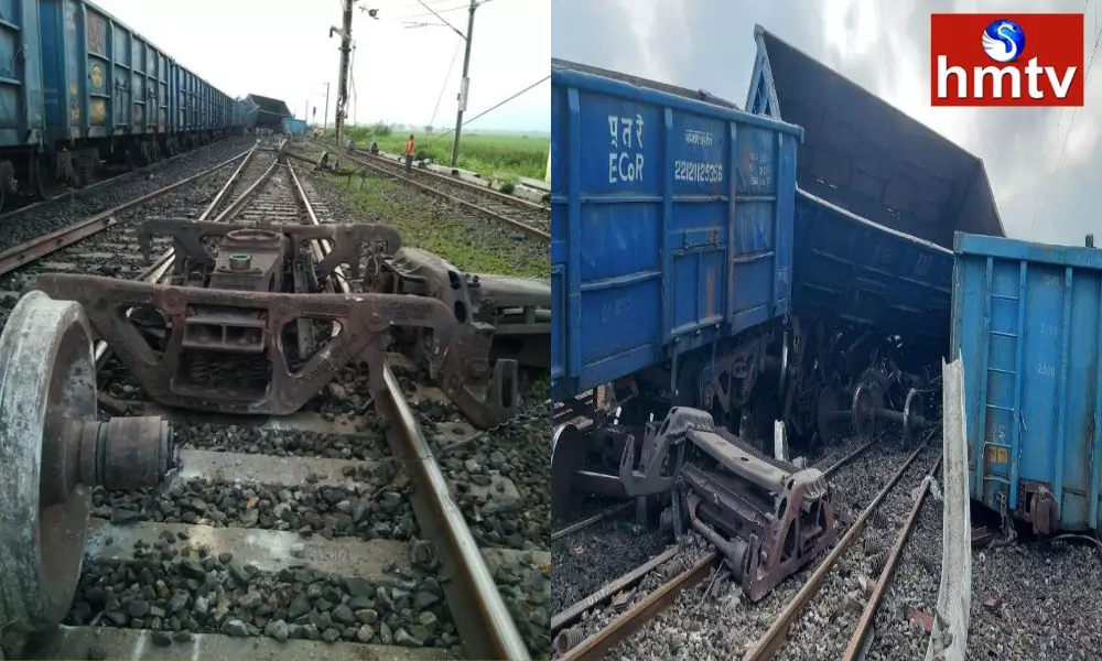 Goods Train Accident In Bihar