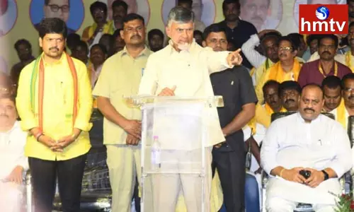TDP leader Chandrababu is touring in Chittoor district