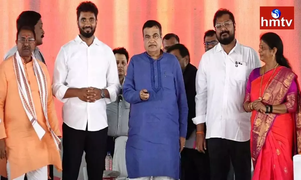 Foundation stones laying for 8 NH Projects worth Rs. 3000 Cr in Rajahmundry Foundation stones laying for 8 NH Projects worth Rs. 3000 Cr in Rajahmundry