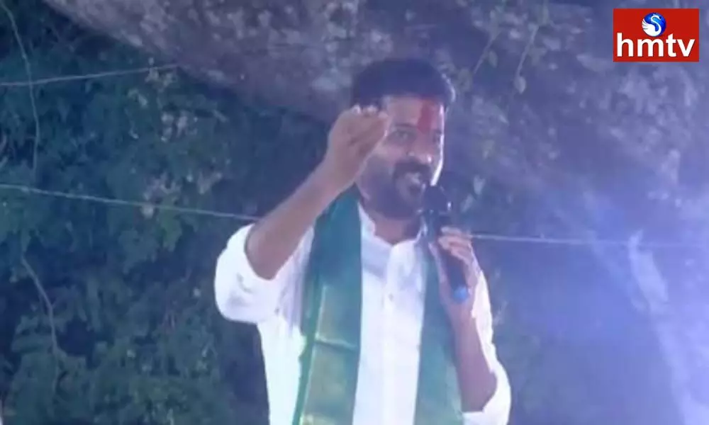 Revanth Reddy in the Munugode Election Campaign