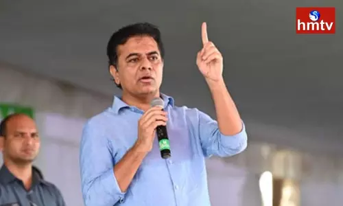 Minister KTR Fire on MP Laxman | TS News Minister KTR Fire on MP Laxman | TS News