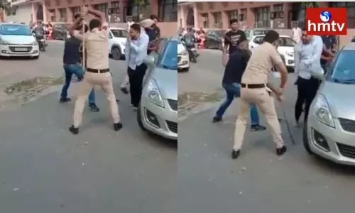 Punjab Police Thrashed a Youth in Mohali