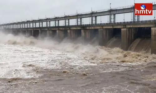 Heavy Inflow of Flood Water into Taliperu Project