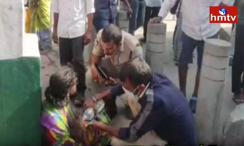 Traffic Home Guard Saves Child Life in Dilsukhnagar