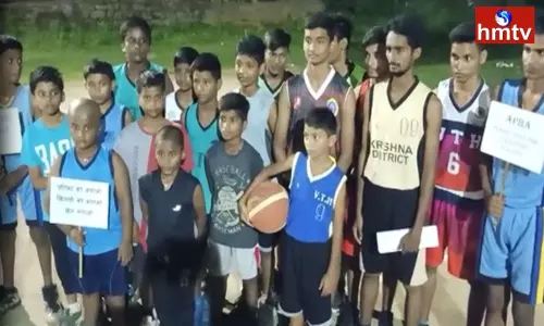 Concern of Basketball Players in Nuzividu
