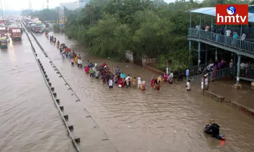 Heavy Rains In Gurugram