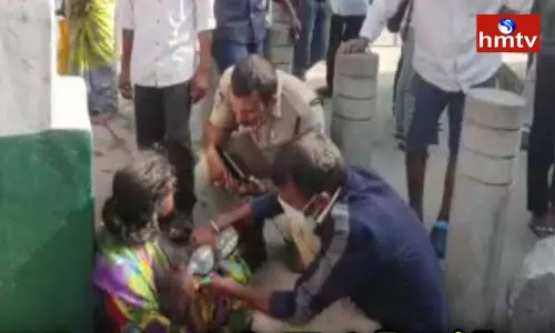 Traffic Home Guard Saves Child Life in Dilsukhnagar