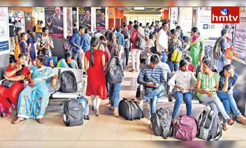 Dussehra Rush at JBS, MGBS Bus Stations