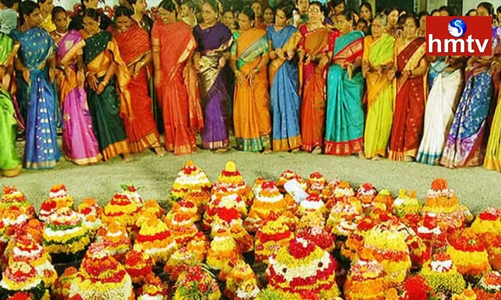 Bathukamma is a Hindu Goddess Festival Celebrated Predominantly in Telangana