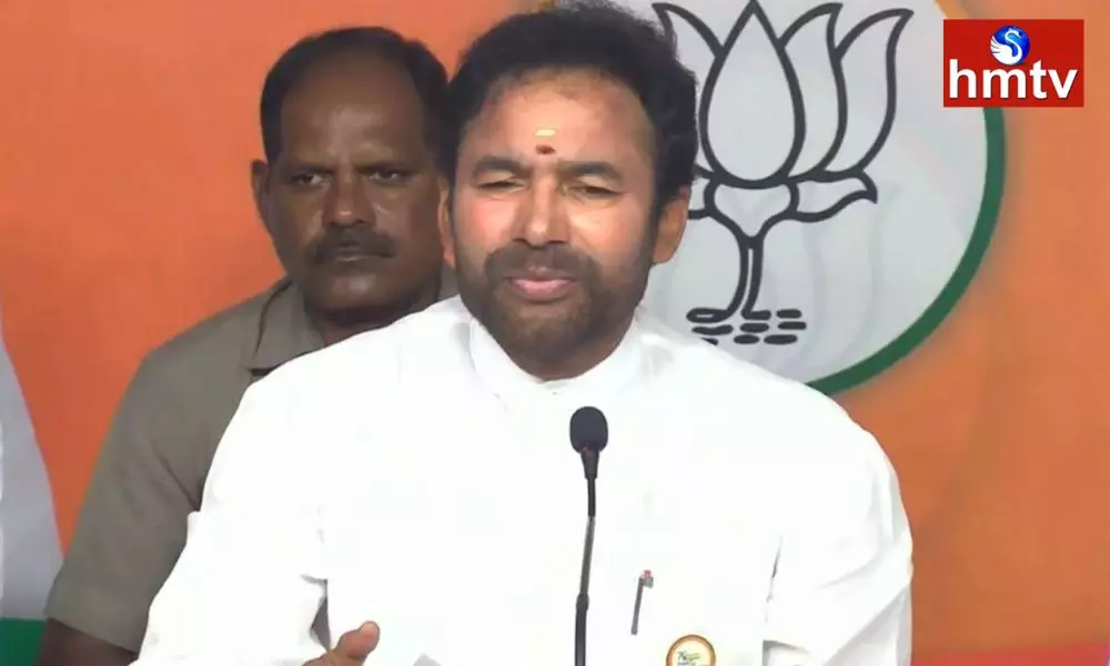 Union Minister Kishan Reddy Comments on CM KCR
