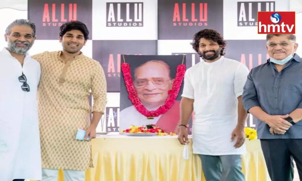 Allu Studios to be Inaugurated on Oct 1st