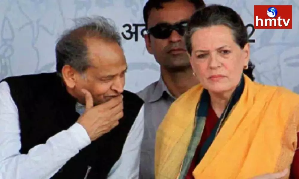 Sonia Gandhi is Very Unhappy with Ashok Gehlots Behavior