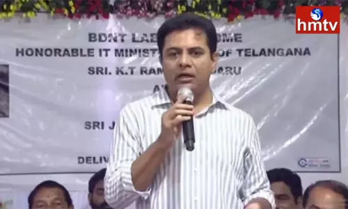 Minister KTRs Interview with Basara IIIT students