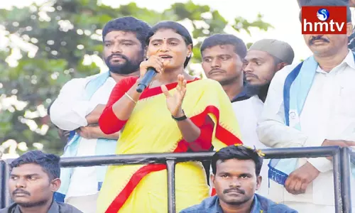 YSRTP Chief YS Sharmila Fire on MLA Jagga Reddy | TS News