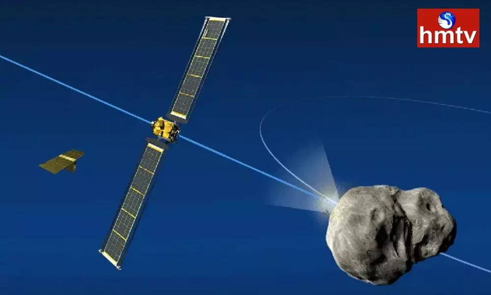 NASA SpaceCraft that hit a Dimorphos Asteroid