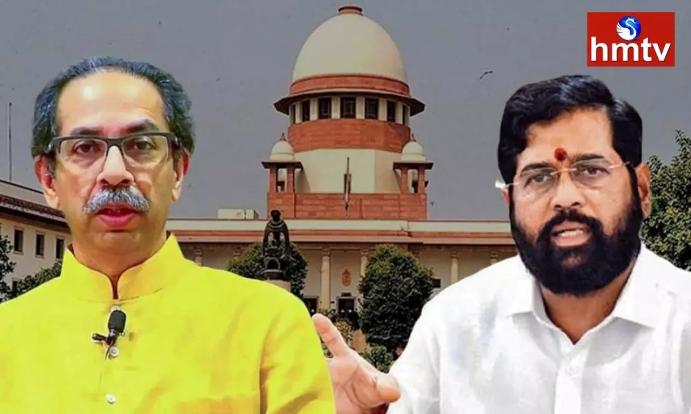 Setback For Thackeray Camp As SC Allows EC To Decide Shinde Groups Claim Of Being Real Shiv Sena
