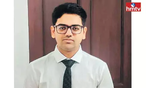 TSMSIDC MDs son Abhijith Reddy Died due to Heart Stroke TSMSIDC MDs son Abhijith Reddy Died due to Heart Stroke