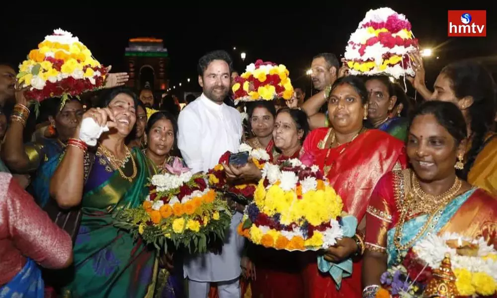 Bathukamma Festival Celebrations at India Gate Delhi