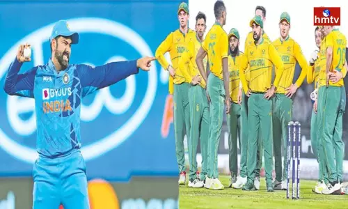 Team India Ready to Battle With South Africa Team India Ready to Battle With South Africa