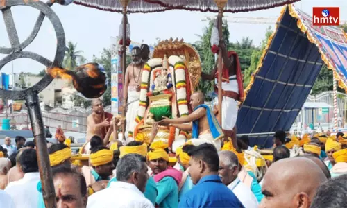 Chinna Sesha Vahana Seva At Tirumala