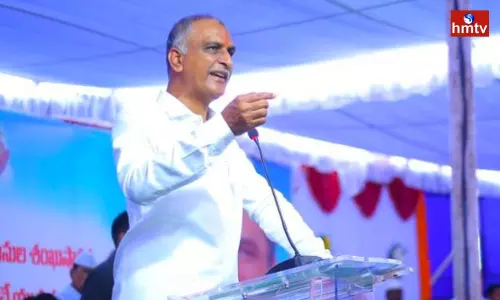 Minister Harish Rao Comments on Union Minister Kishan Reddy | TS News