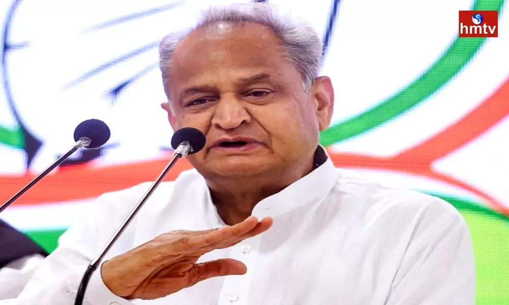 Ashok Gehlot Said The Congress party is Strong under the leadership of Sonia Gandhi