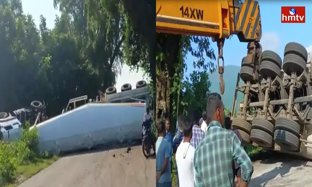 Heavy Traffic in Parvathipuram Manyam District