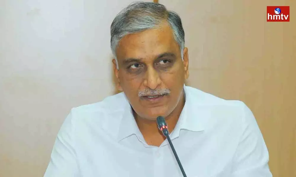Harish Rao Comments On Union Ministers