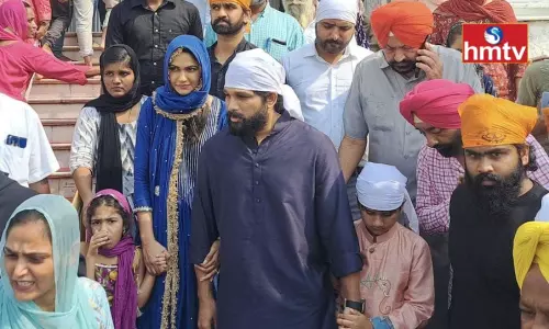 Allu Arjun Celebrates Wife Sneha Reddy’s Birthday in Amritsar