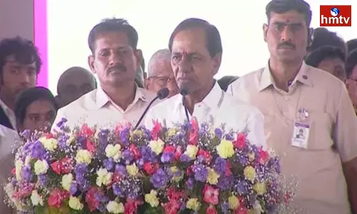 CM KCR Speech At Medical College In Warangal
