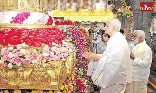 Supreme Court CJI Lalit Visited Tirumala Supreme Court CJI Lalit Visited Tirumala