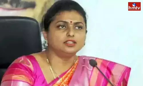 Minister Roja Praises CM Jagan Minister Roja Praises CM Jagan